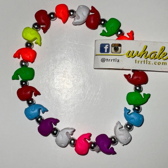 NWT Lot 11 Fluorescent Whalez TRRTLZ Friendship Bracelets Multiple Colors - Picture 2 of 4